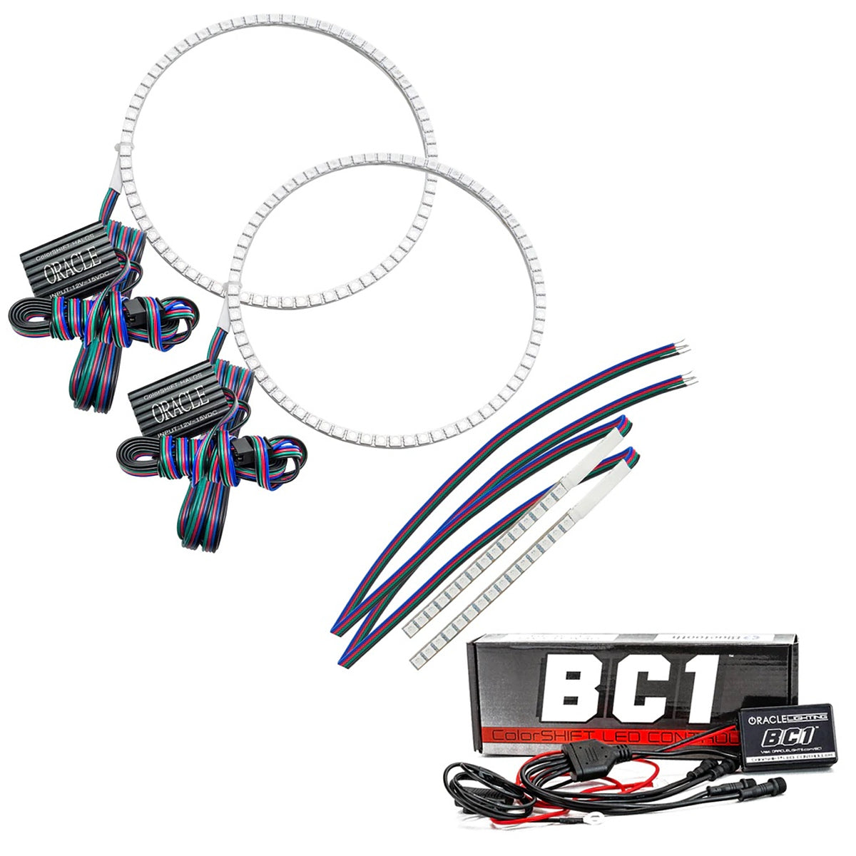 21- Ford Bronco LED Headlight Halo Kit - 1471335 Vinyasa Automotive