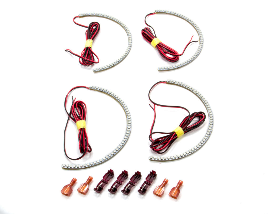 10-13 Camaro LED Tail Light Halo Kit Red - 2533003 Vinyasa Automotive