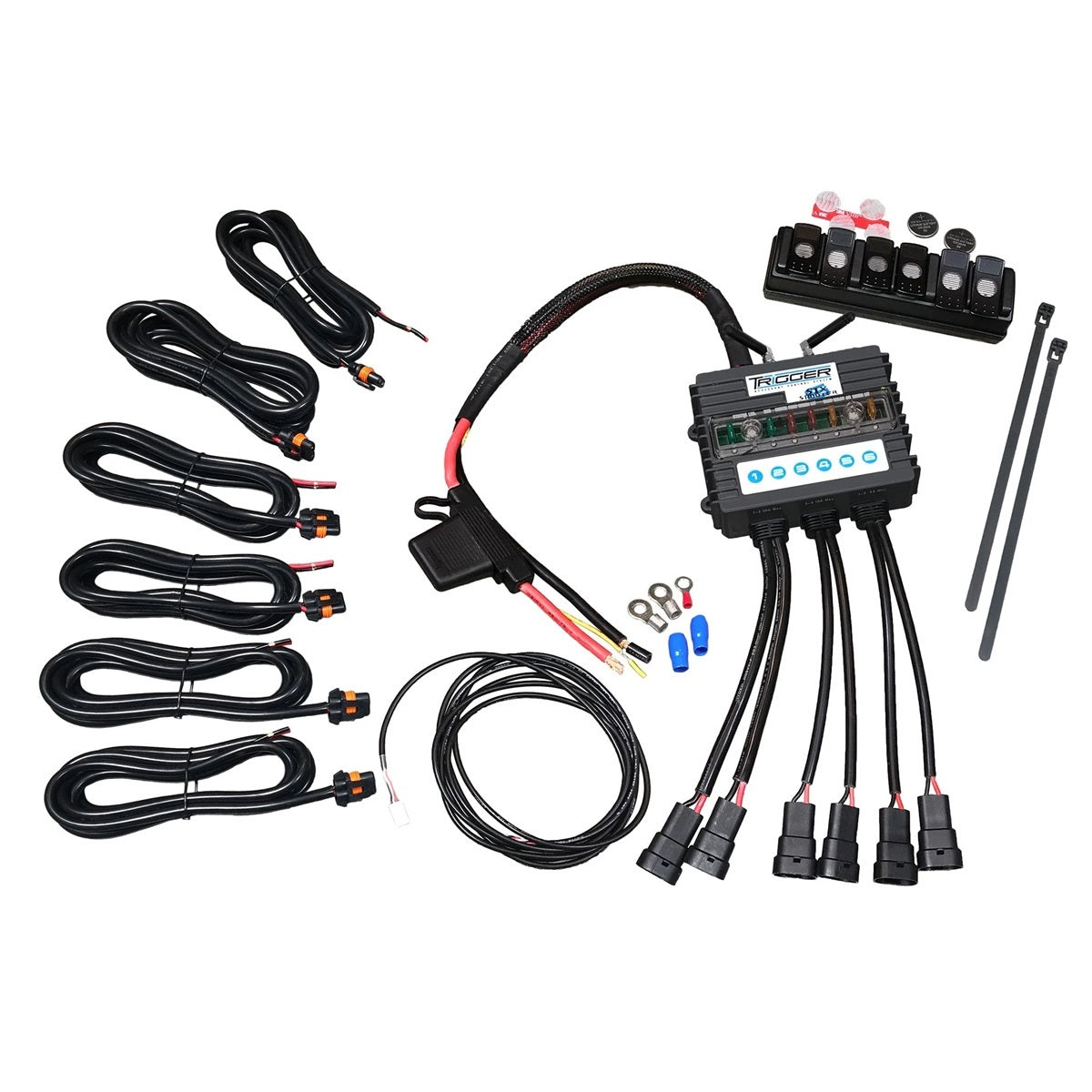 TRIGGER 6 SHOOTER Jeep JK Combo Kit - 3001JK Vinyasa Automotive