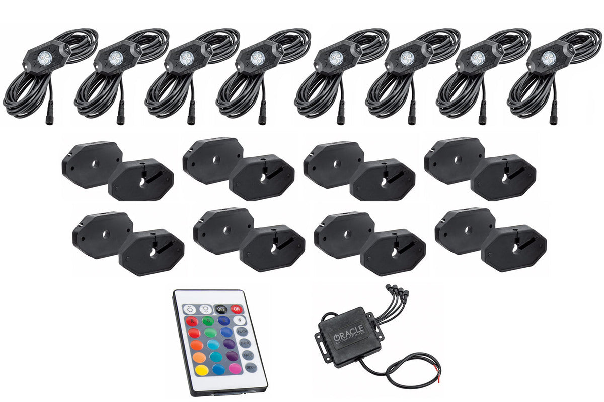 LED Bluetooth + RF Color shift Underbody Rock Kit - 5819333 Vinyasa Automotive