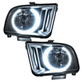 05-09 Mustang Headlight Pre-Assembled w/Halo - 7048001 Vinyasa Automotive