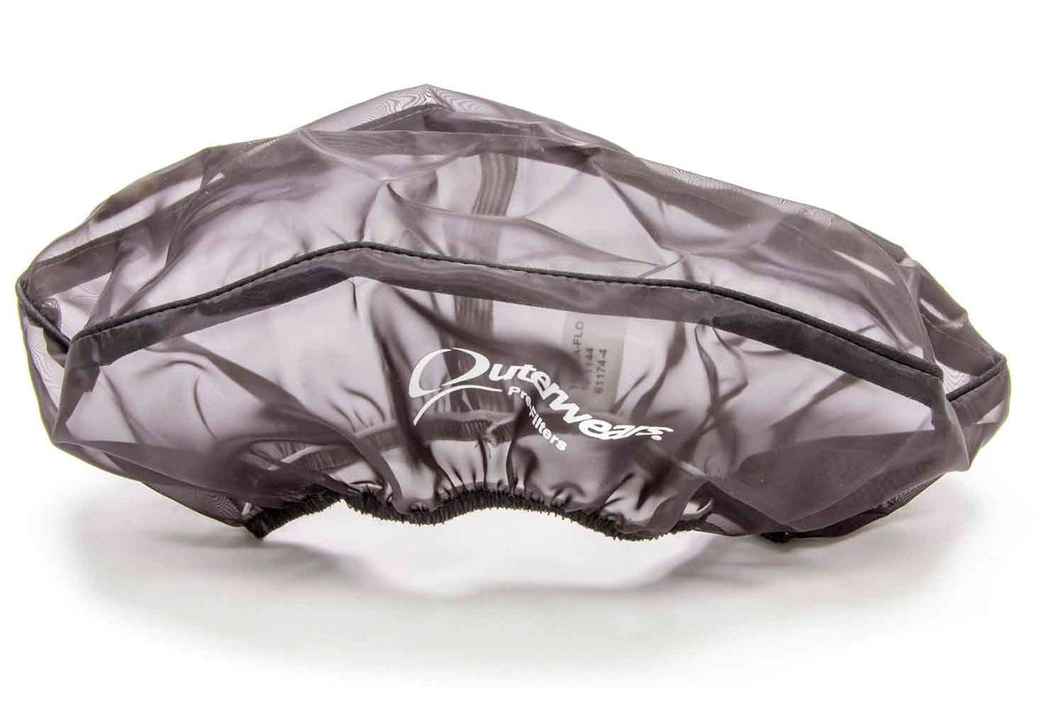 3.5in. Oval Pre-Filter Black - 10114401 Vinyasa Automotive