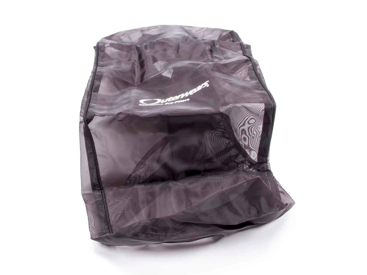Rectangular Pre-Filter w/Top Black - 10121701 Vinyasa Automotive