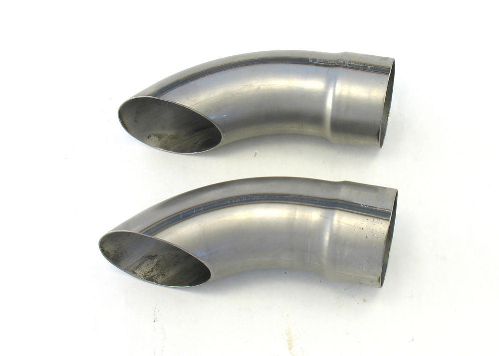 Exhaust Turnouts - 3-1/2in x 9in Long - H3815 Vinyasa Automotive