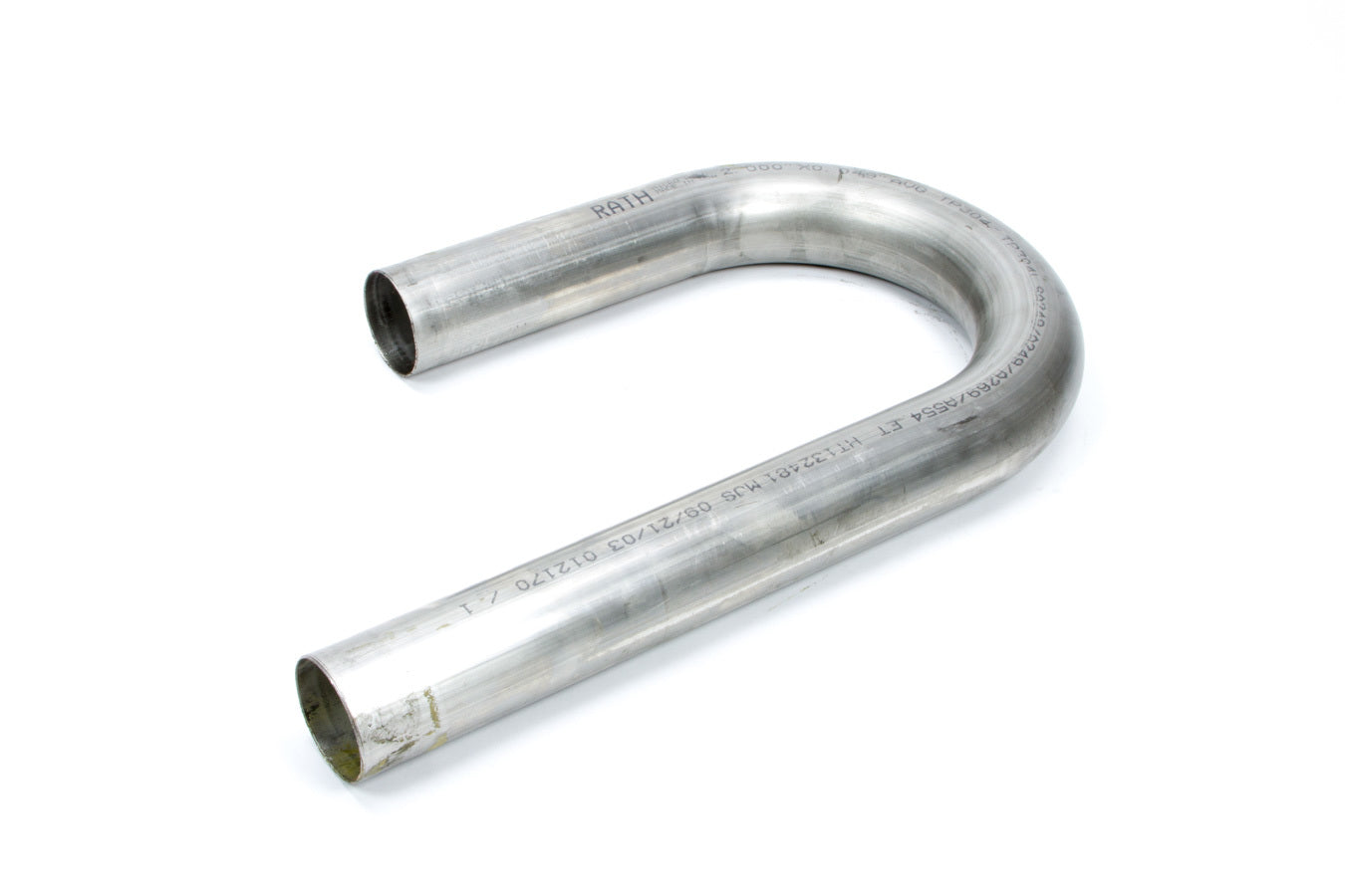 J-Bend Stainless 2.000 x 4in Radius 18 Gauge - H6916 Vinyasa Automotive