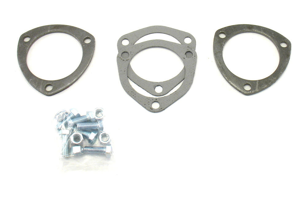 Collector Flanges - 1pr 3-Bolt- 3in Dia. Vinyasa Automotive