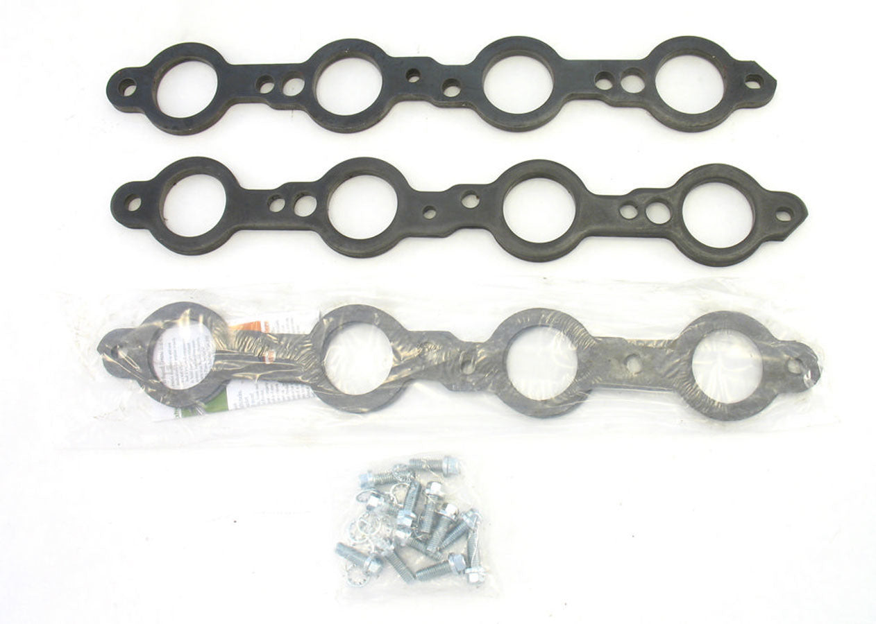 Header Flange Kit - GM LS1 - 3/8 Thick - H7893 Vinyasa Automotive