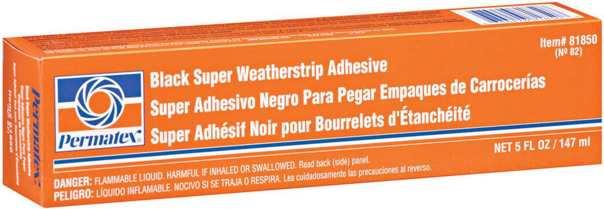 Black Weatherstrip Vinyasa Automotive