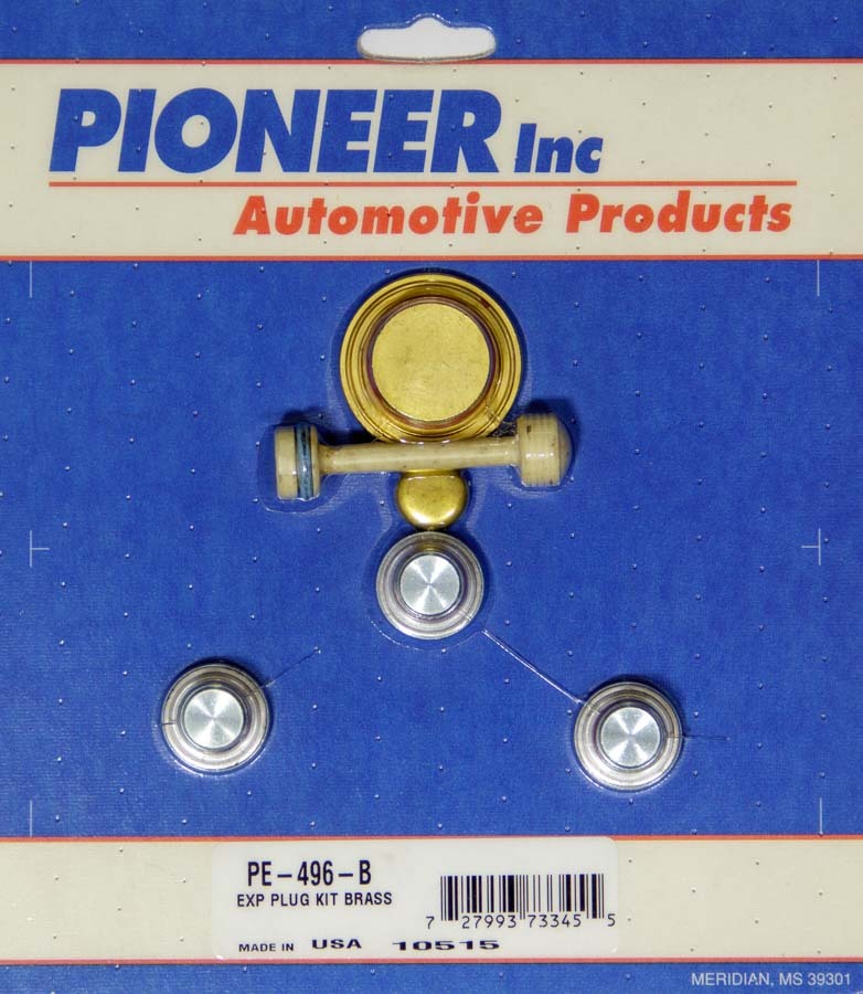 Chevy LS Freeze Plug Kit Brass - PE496B Vinyasa Automotive
