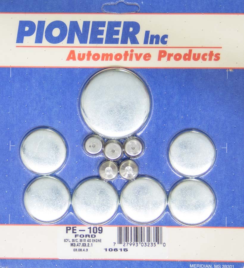 400 Ford Freeze Plug Kit - PE109 Vinyasa Automotive
