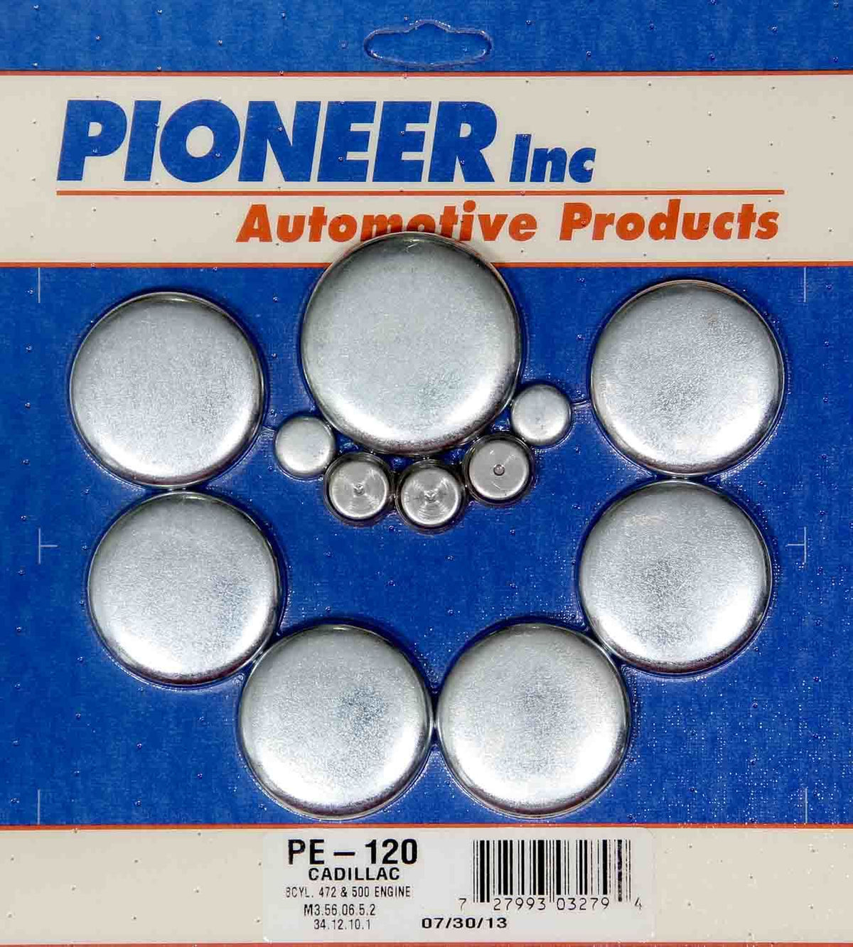Cadillac V8 Freeze Plug Kit - PE120 Vinyasa Automotive