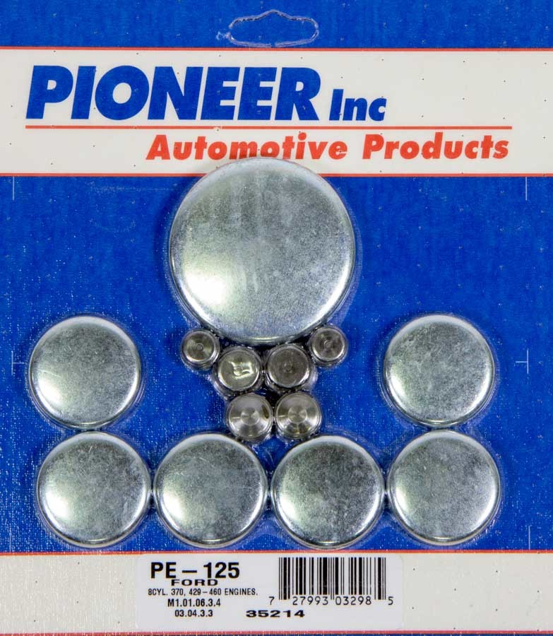 460 Ford Freeze Plug Kit - PE125 Vinyasa Automotive