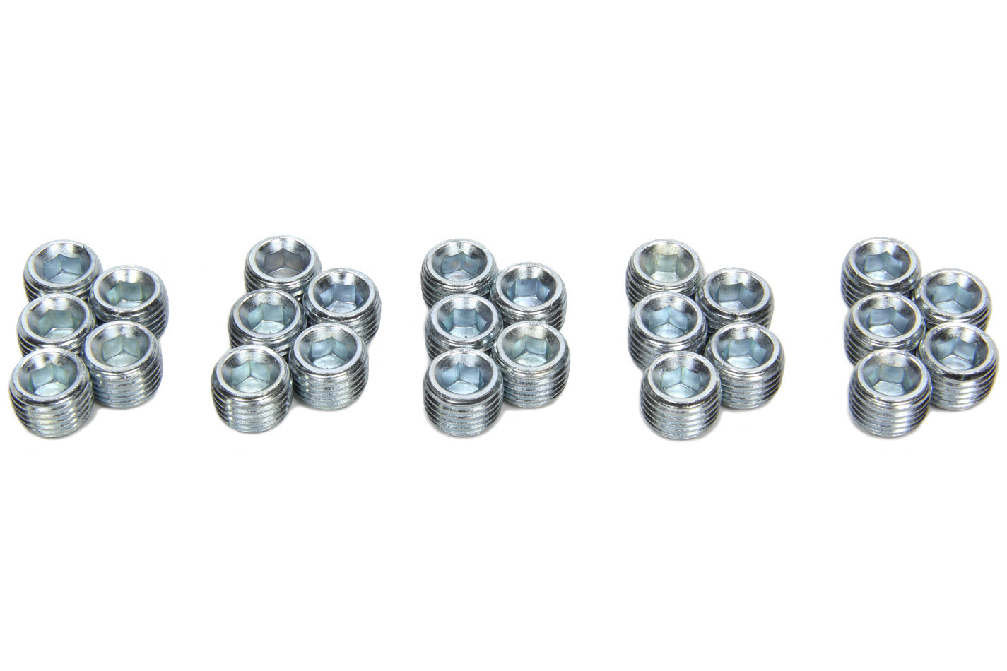 1/4-NPT Pipe Plugs 25pk w/Oil Relief Hole Vinyasa Automotive