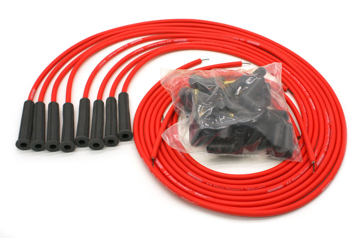 Wires Universal. 8MM 8 Cylinder 180 Deg - 808480 Vinyasa Automotive