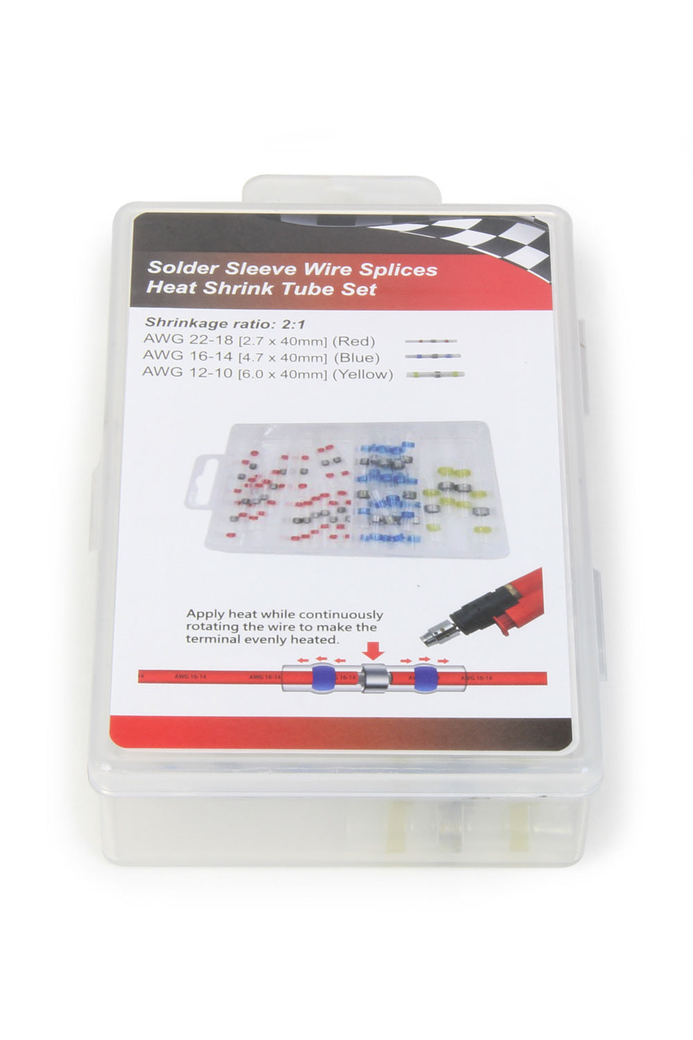 Solder/Heat Seal Splice Kit (40pk) - A2012 Vinyasa Automotive