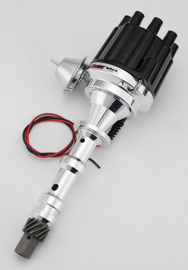 Distributor Billet Chevy 409 Vac Black - D101700 Vinyasa Automotive