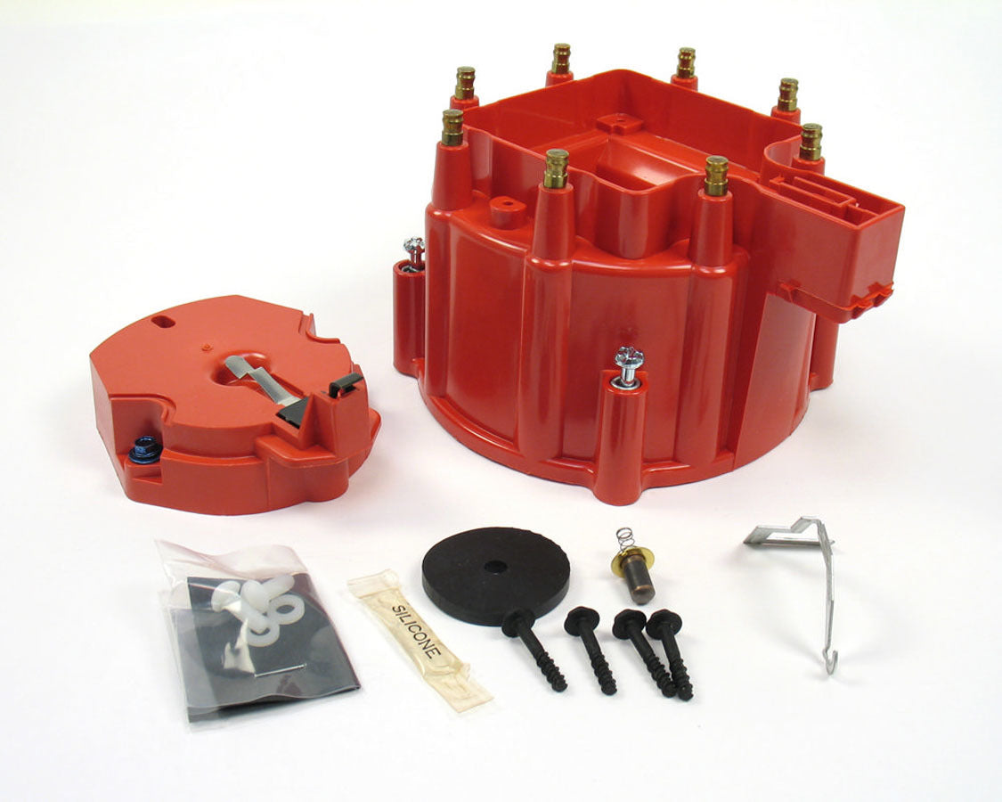 GM V8 Cap & Rotor Kit - Red - D4001 Vinyasa Automotive