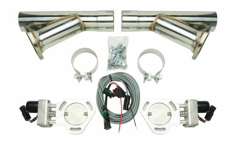 Cutouts Exhaust Electric 2.5-3IN - HVE10K Vinyasa Automotive