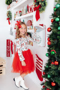 Peppermint Princess L/S Tutu Dress Mila & Rose ®