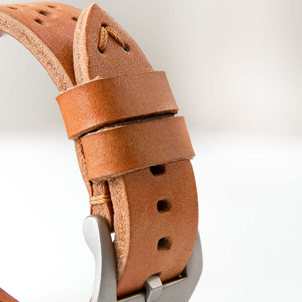 Racing Leather Strap Robust