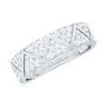 Certified Diamond Designer Wedding Band Ring