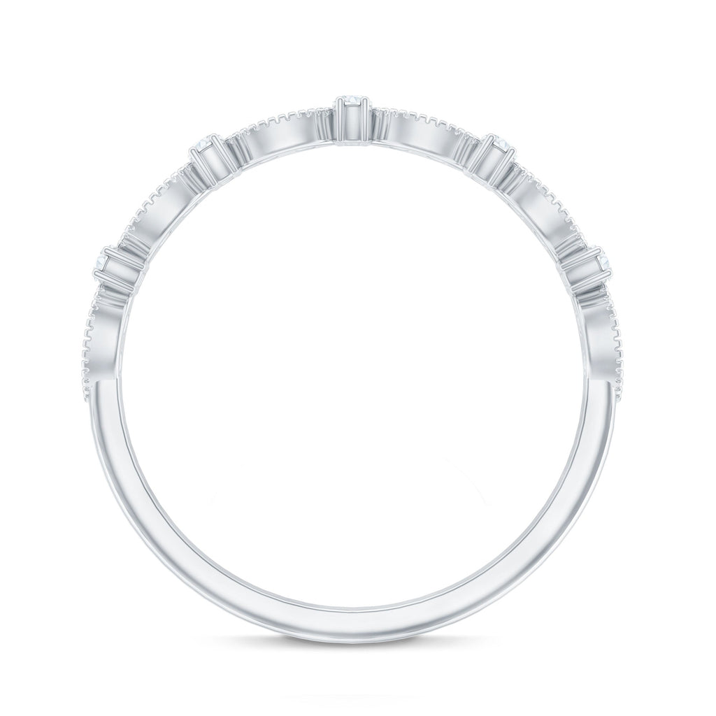 Designer Moissanite Eternity Ring for Women