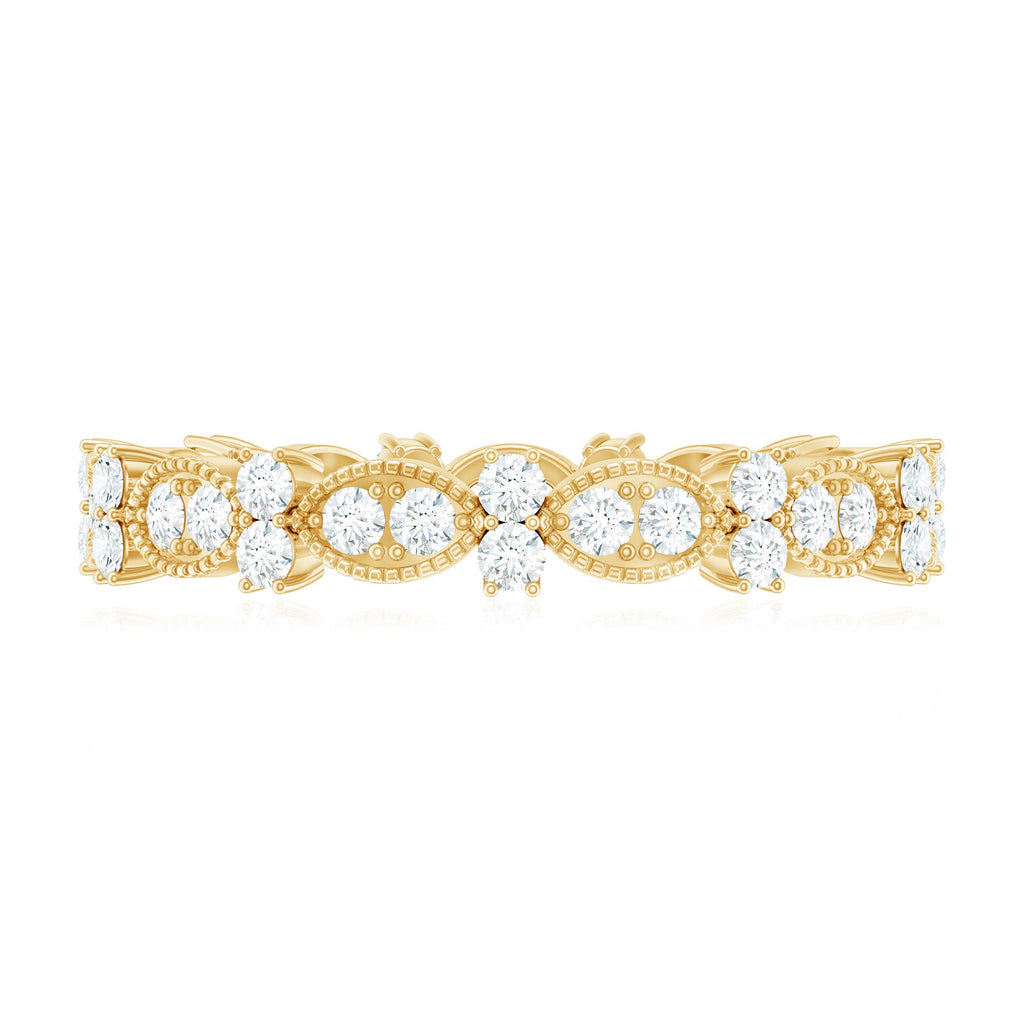 Designer Moissanite Eternity Ring for Women