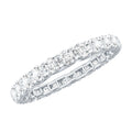 Brilliant Cut Moissanite Eternity Wedding Ring for Women