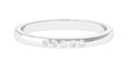 Minimal 5 Stone Diamond Ring for Promise