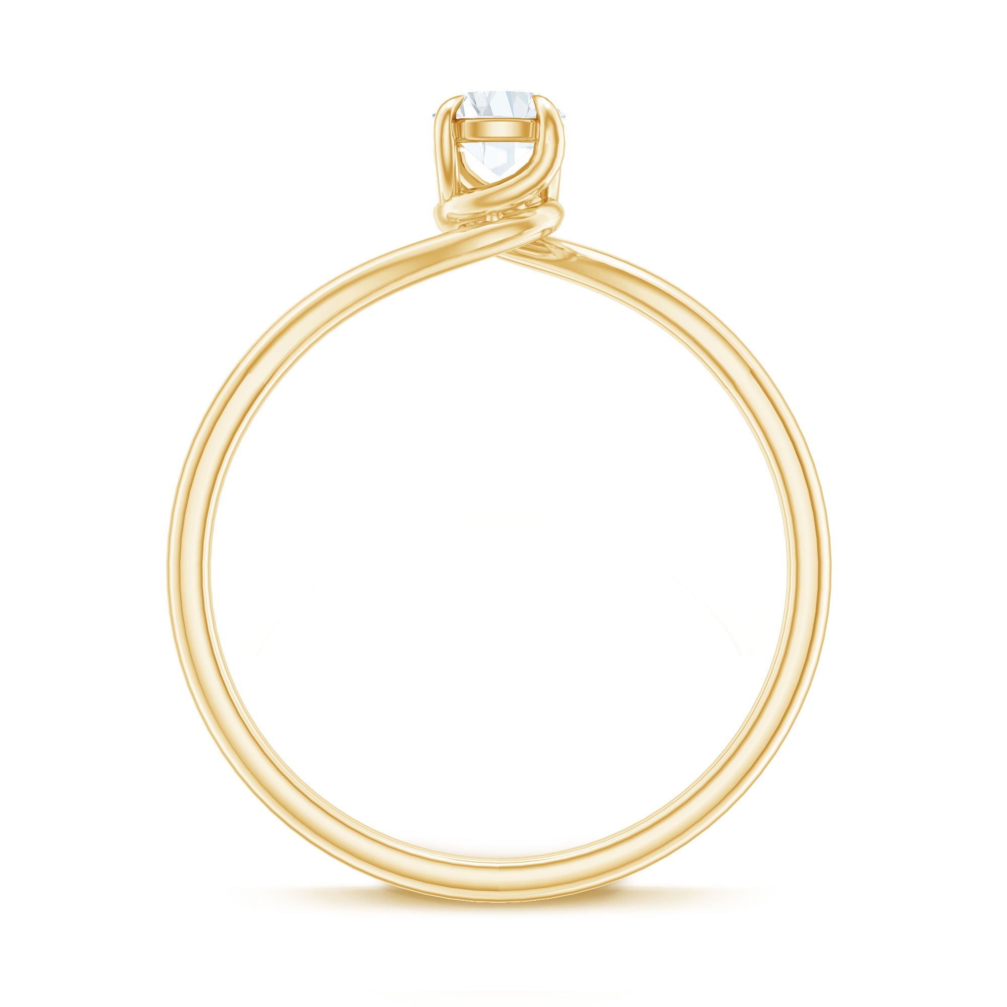 Solitaire Lab Grown Diamond Promise Ring