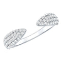 Certified Pave Set Moissanite Ring Enhancer