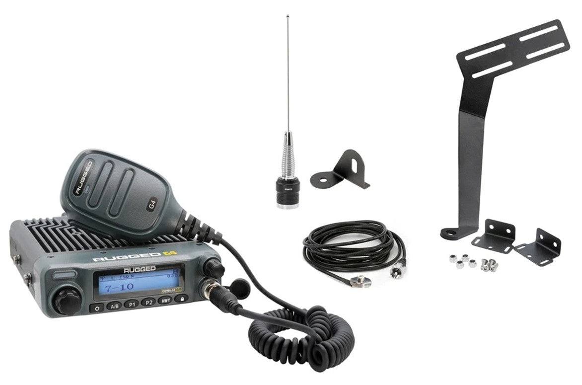 GMRS Mobile Radio Kit Jeep Wrangler 2007-10 - JKUG4 Vinyasa Automotive