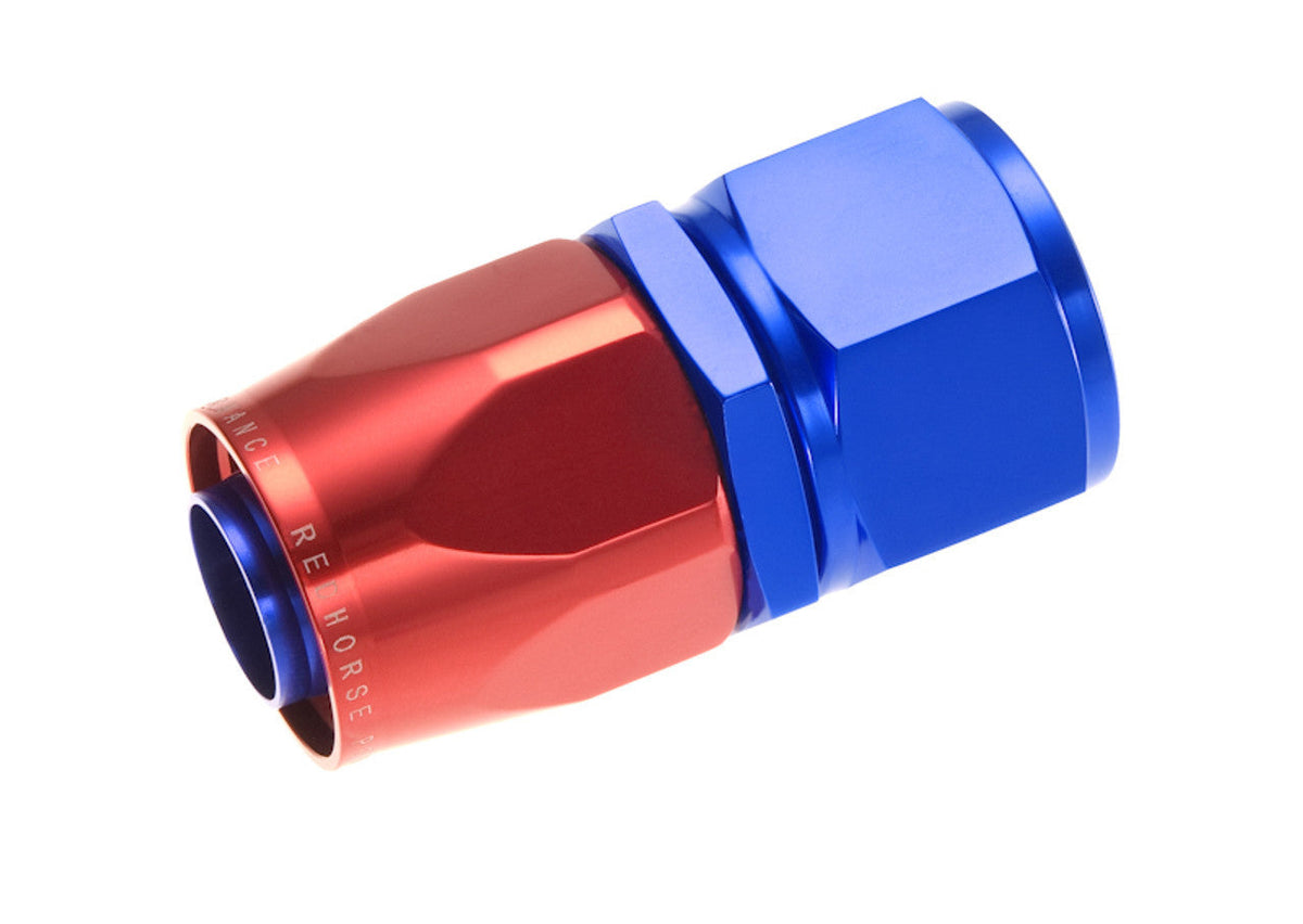 6AN Swivel Hose Ends Blue STR Vinyasa Automotive