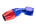 4AN Swivel Hose Ends Blue 45 - 1045041 Vinyasa Automotive