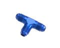 8AN/JIC Flare Tee Blue Male Vinyasa Automotive