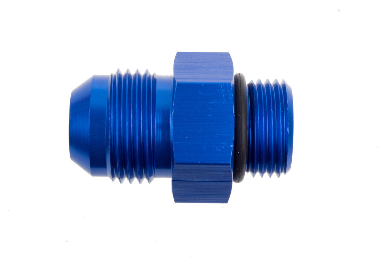 6AN to 8AN O-Ring Port Adapter Blue Male Male Vinyasa Automotive