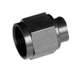 8AN Flare Cap Nut 2 Piece Black Vinyasa Automotive