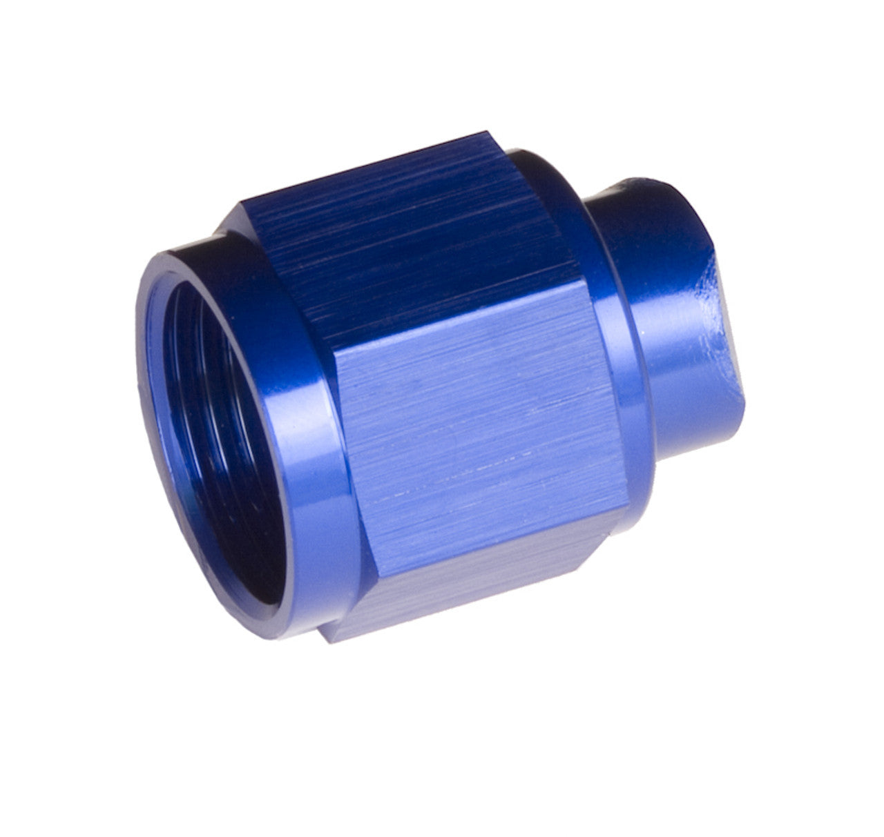 12AN Flare Cap Nut 2 Piece Blue Vinyasa Automotive