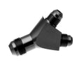 8AN Y-Block Single Inlet Dual Outlet Vinyasa Automotive