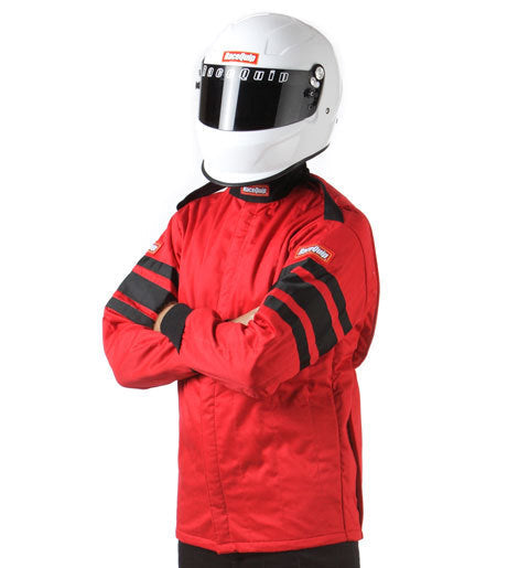 SFI-5 JACKET RED LARGE Vinyasa Automotive