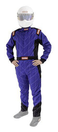 CHEVRON-1 SUIT SFI-1 BLU LRG Vinyasa Automotive