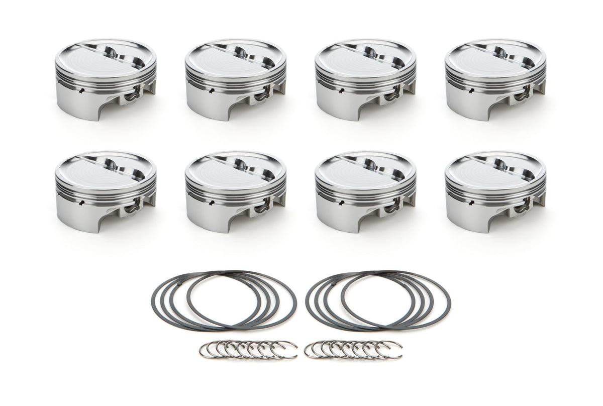 SBC Dished Piston Set 4.155 Bore -25.5cc - 1000216 Vinyasa Automotive