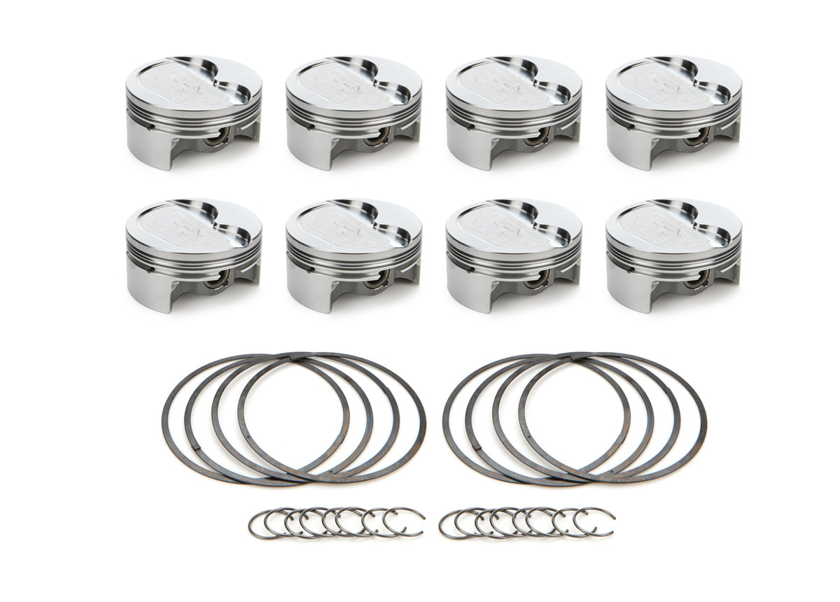 GM LS Dished Piston Set 4.010 Bore -10cc - 1000627 Vinyasa Automotive