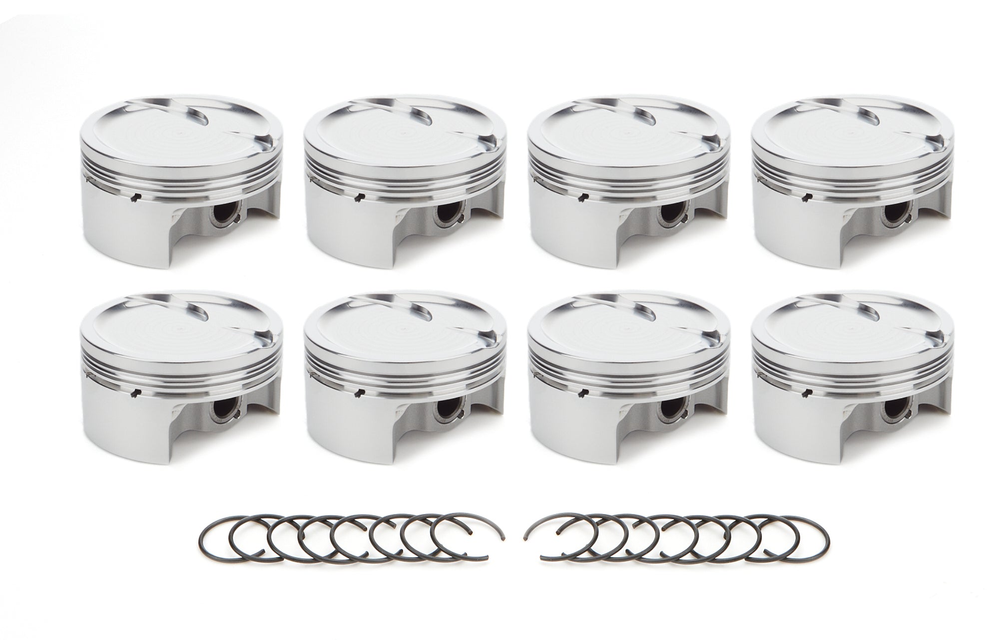 GM LS Dished Piston Set 4.070 Bore -20cc - 1000720 Vinyasa Automotive
