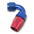 6AN 120Deg Hose End ProClassic Blue/Red - 613400 Vinyasa Automotive