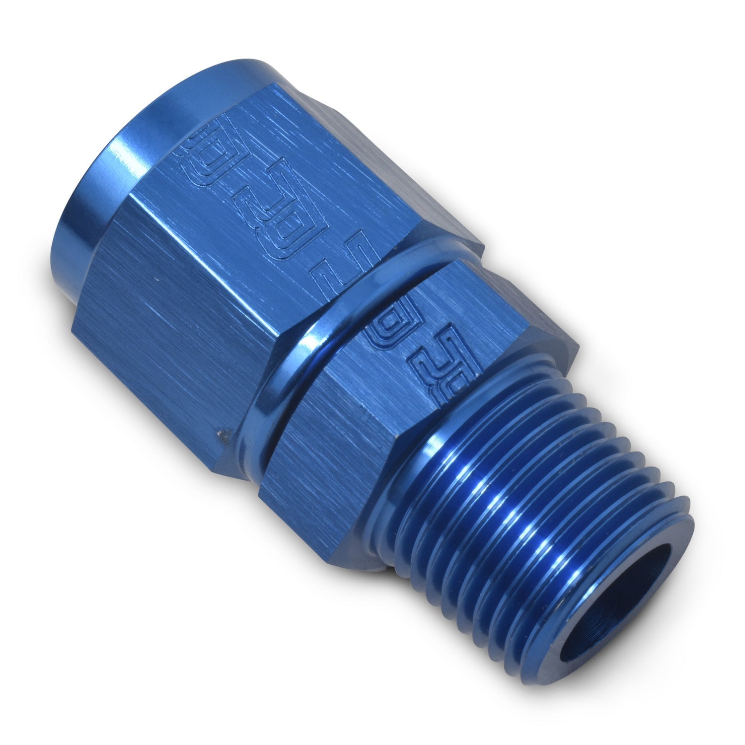 8AN F 3/8M Straight Blue - 614218 Vinyasa Automotive