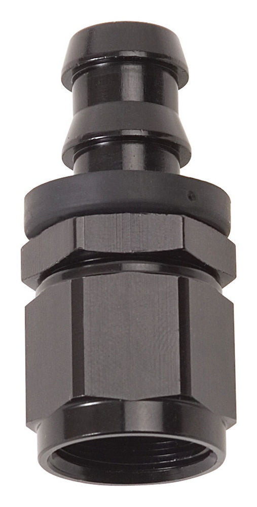 Twist-Lok Hose End #10 Str Black Vinyasa Automotive
