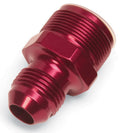 #8 to 1in -20 Carb Adapt Fitting Red - 640350 Vinyasa Automotive