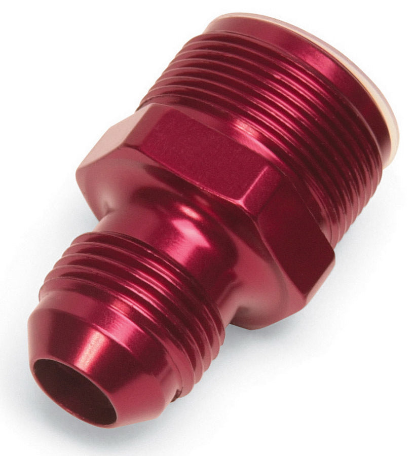 #8 to 1in -20 Carb Adapt Fitting Red - 640350 Vinyasa Automotive