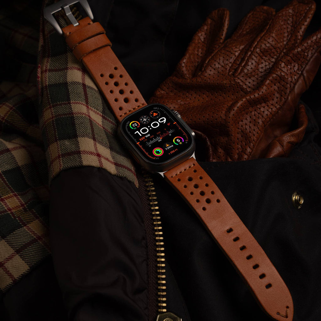 Racing Leather Strap Robust